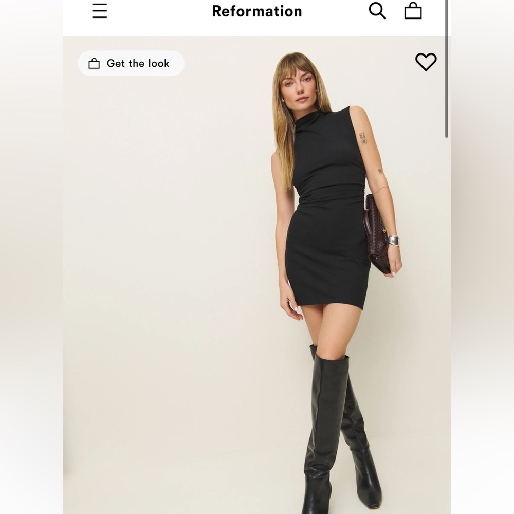 Reformation Alden knit dress